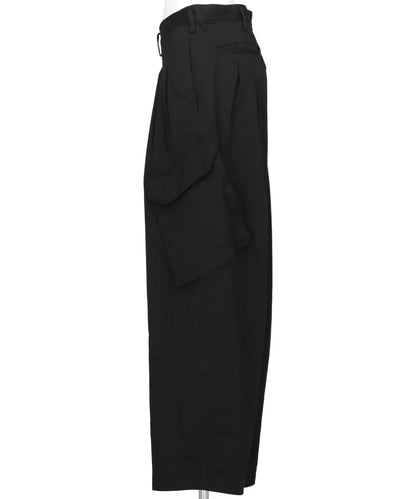 WIDE TUCK PANTS