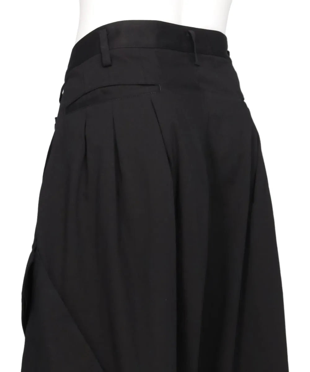WIDE TUCK PANTS