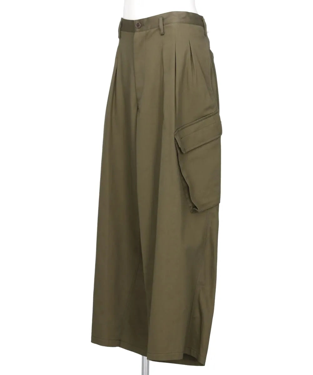 WIDE TUCK PANTS