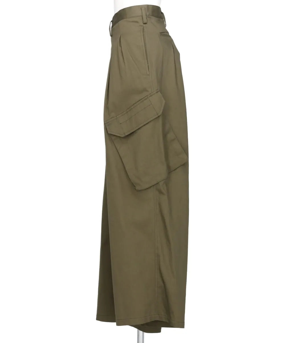 WIDE TUCK PANTS
