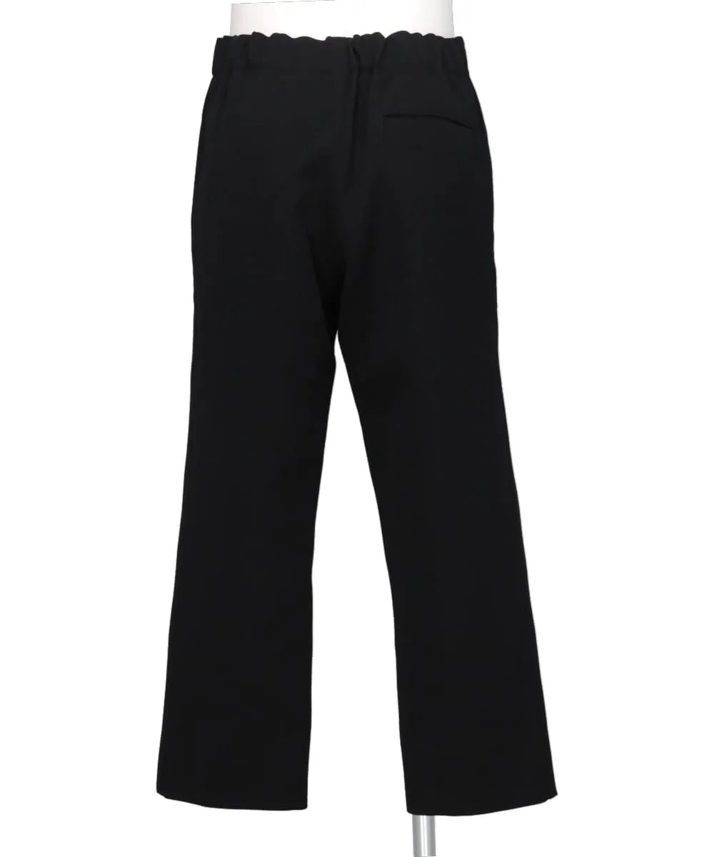 WOOL TRINOCTIVE DROP CROTCH CROPPED TROUSER