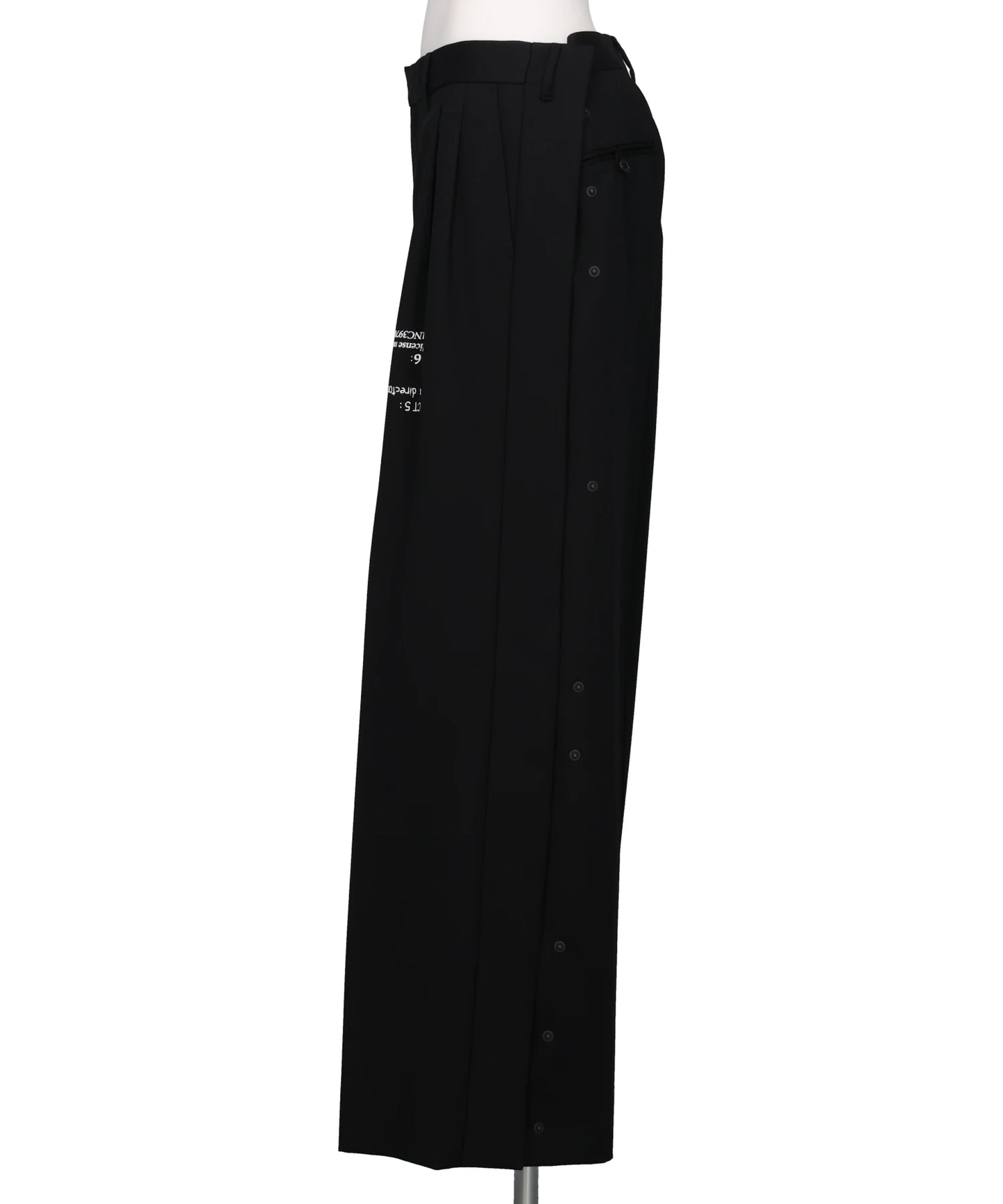 "TATTOO" ADJUSTER WIDE SLACKS