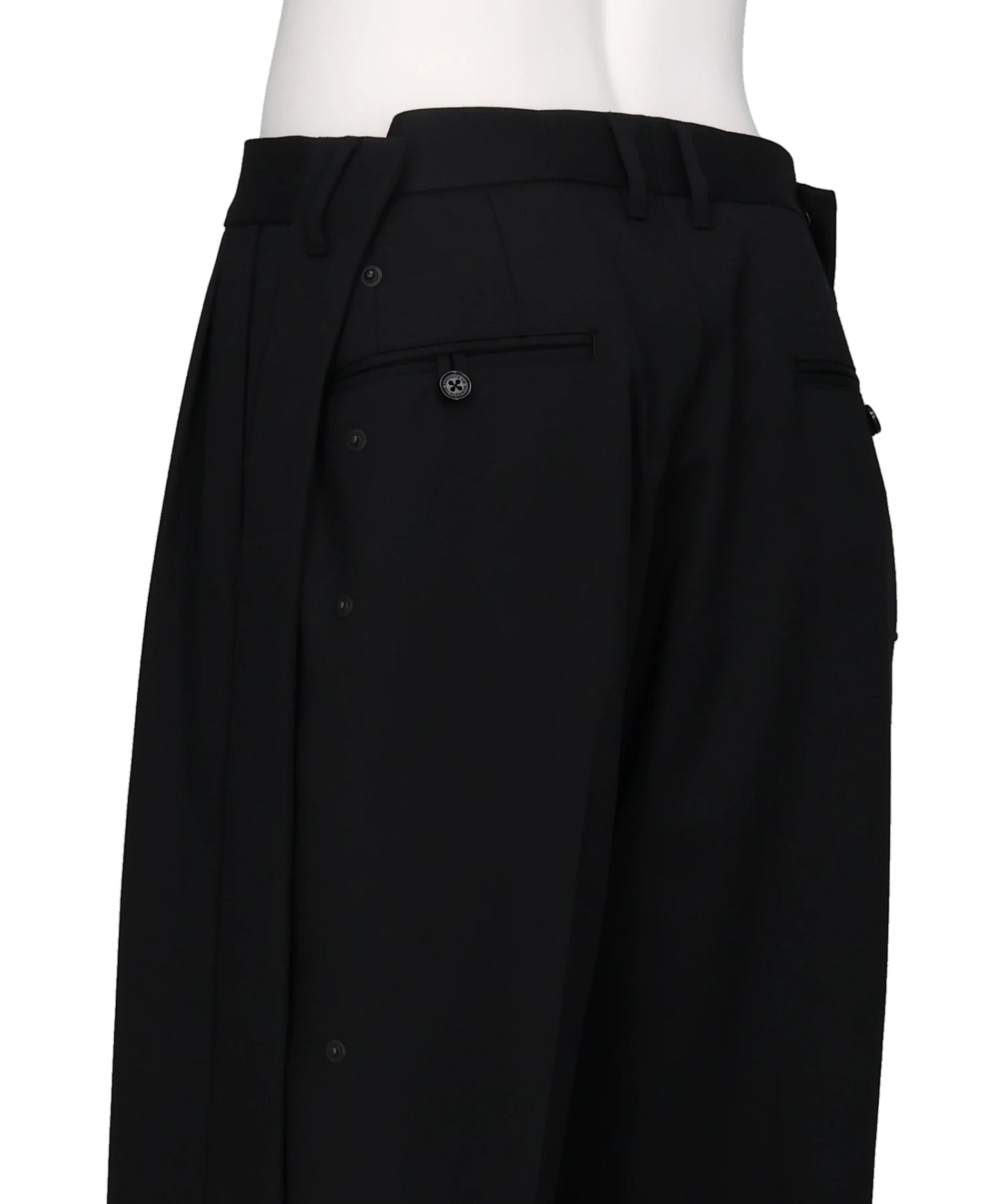 "TATTOO" ADJUSTER WIDE SLACKS