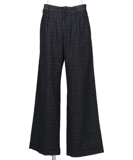 DAIRIKU(ダイリク)ADJUSTER TWEED WIDE SLACKS