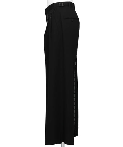 ”HAND STICH”DRESS WIDE SLACKS