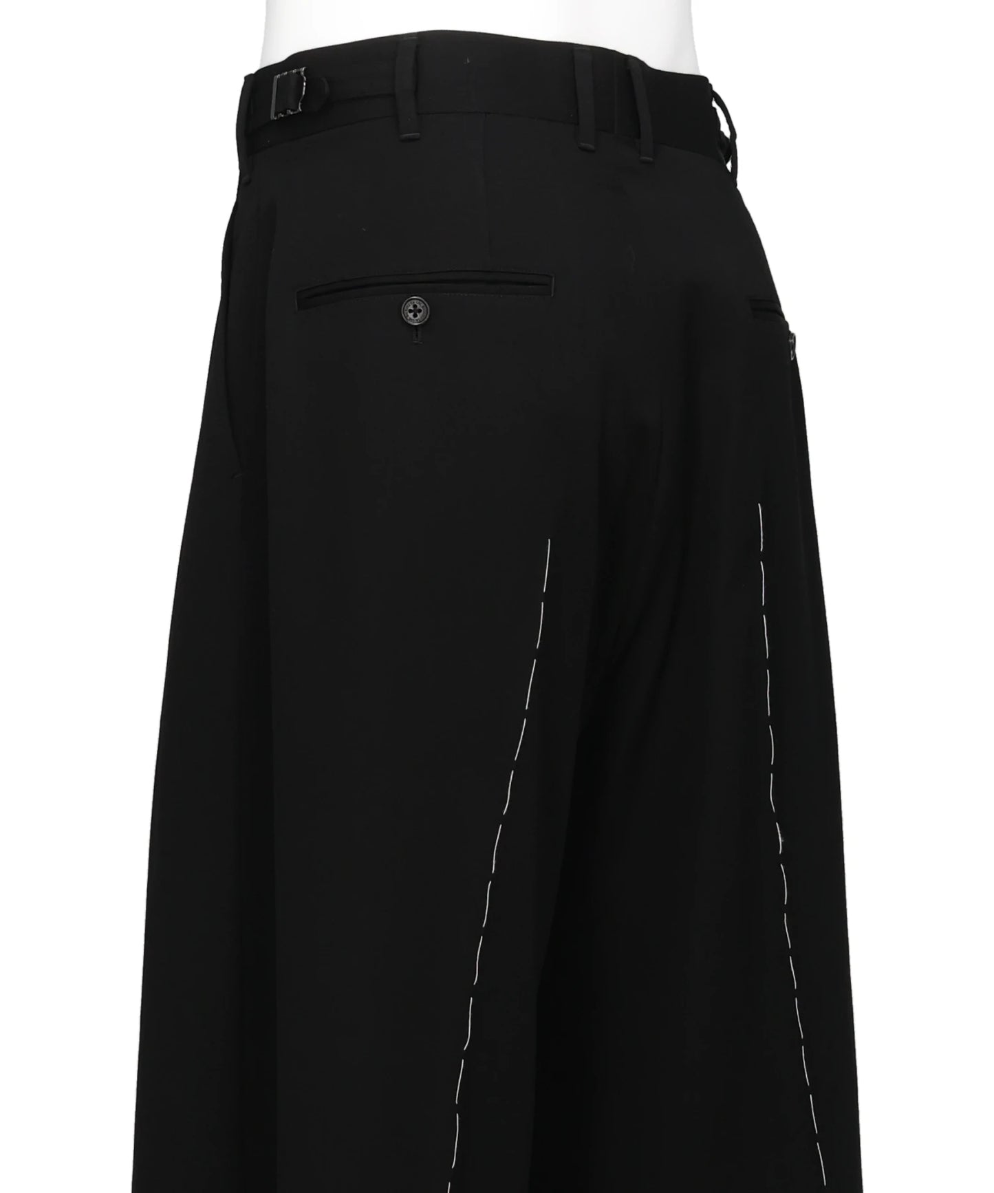 ”HAND STICH”DRESS WIDE SLACKS