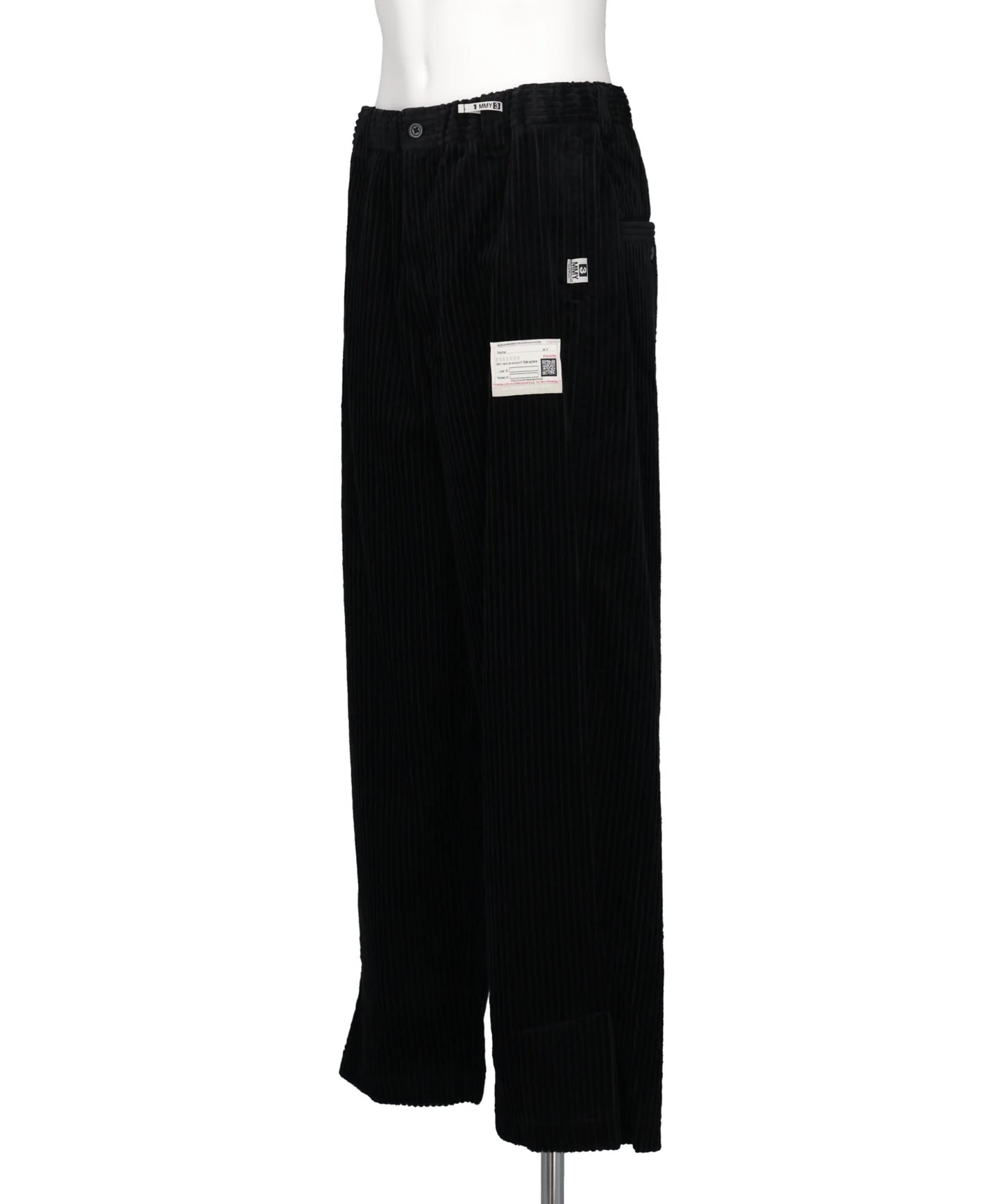 FOLDED CORDUROY SLACKS
