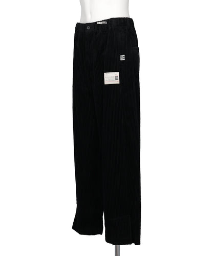 FOLDED CORDUROY SLACKS