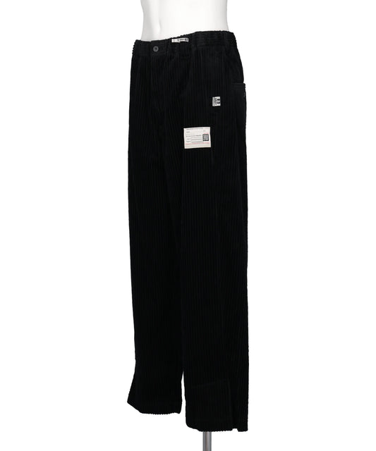 FOLDED CORDUROY SLACKS