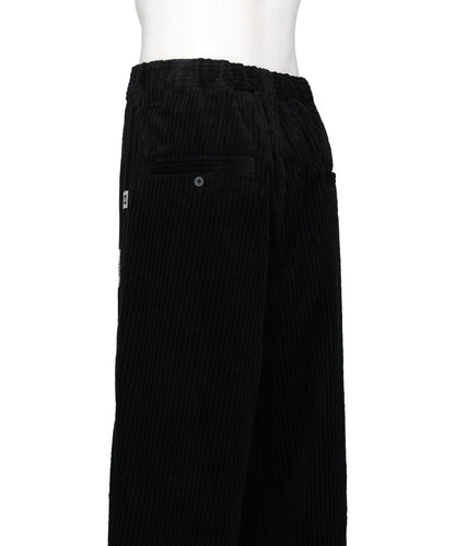 FOLDED CORDUROY SLACKS