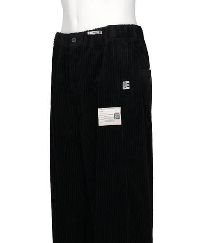 FOLDED CORDUROY SLACKS