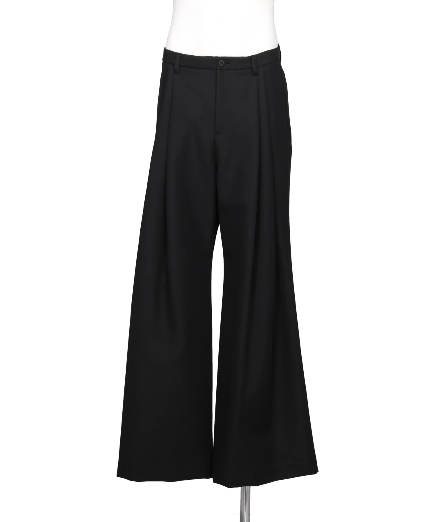 yoshiokubo TWILL 2TUCK SLACKS