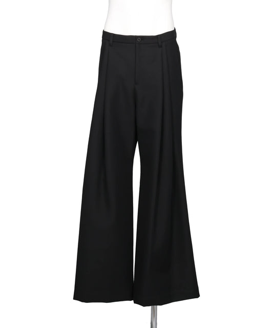 yoshiokubo TWILL 2TUCK SLACKS