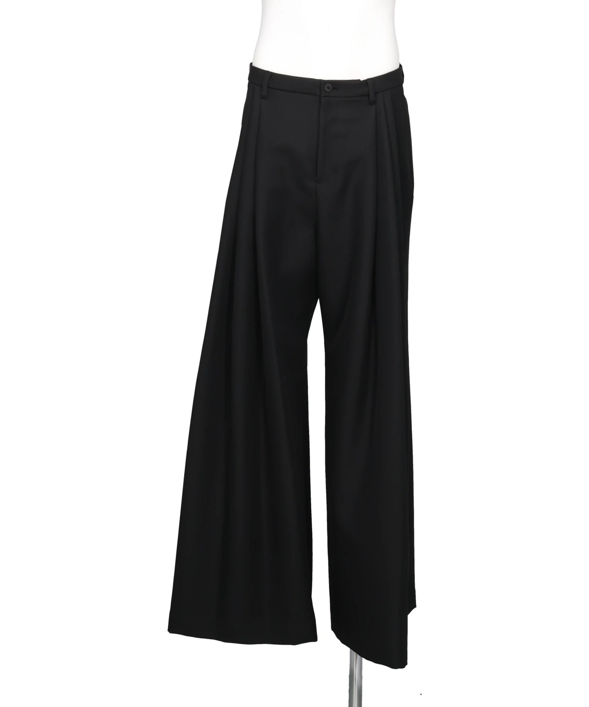 yoshiokubo TWILL 3TUCK SLACKS
