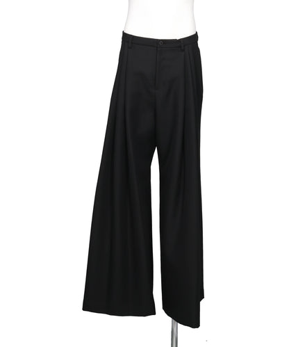 yoshiokubo TWILL 3TUCK SLACKS