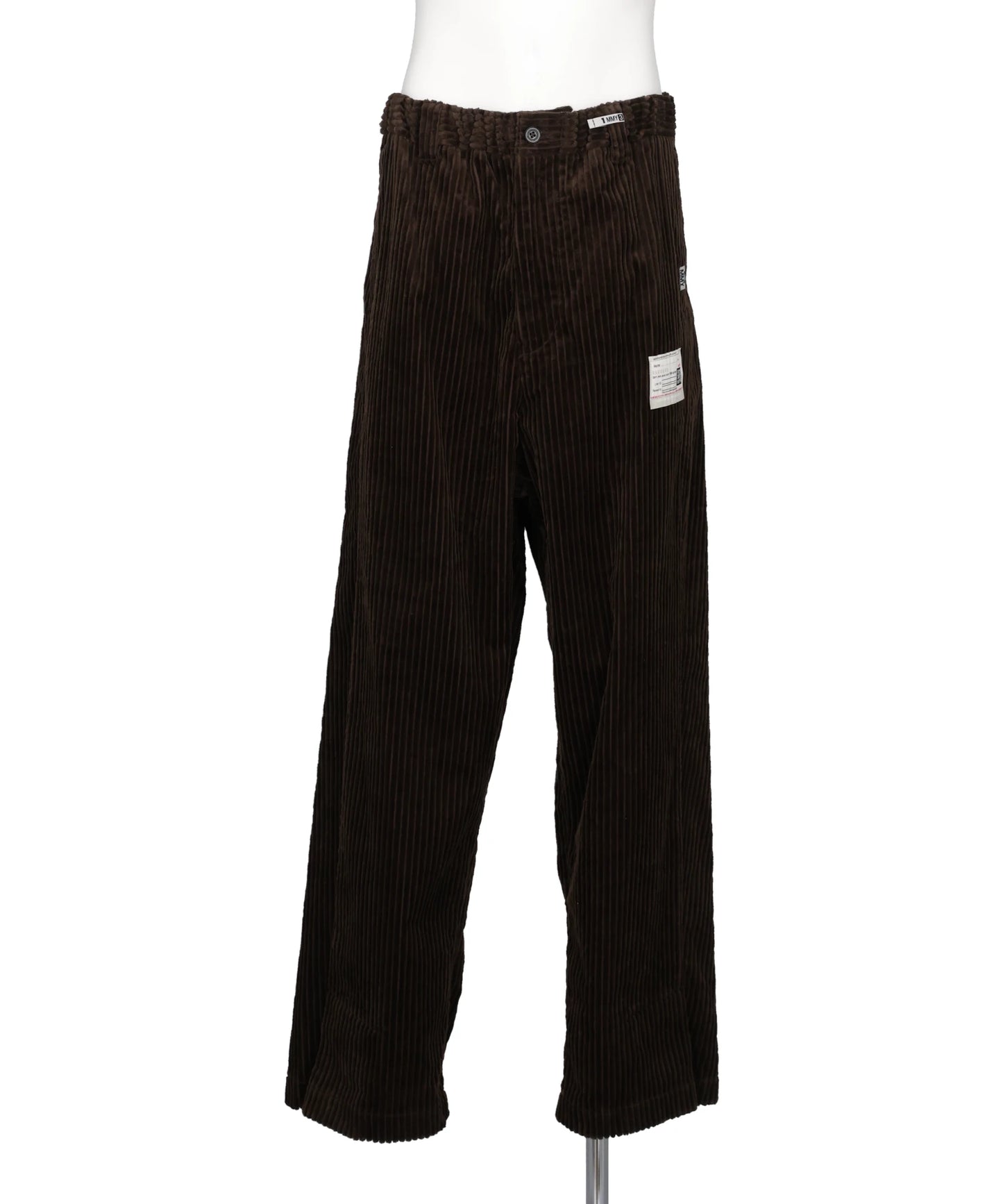 Maison MIHARA YASUHIRO(メゾンミハラヤスヒロ) FOLDED CORDUROY SLACKS