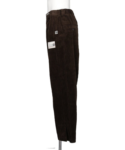 FOLDED CORDUROY SLACKS