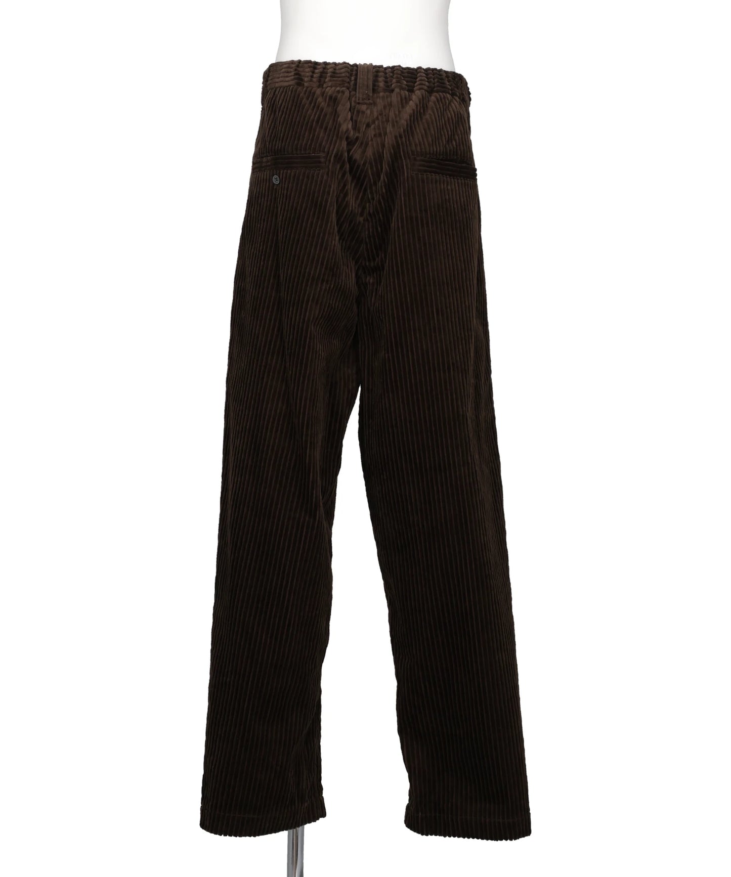 FOLDED CORDUROY SLACKS