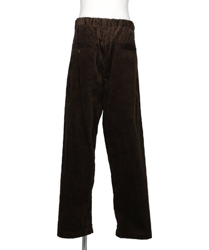 FOLDED CORDUROY SLACKS
