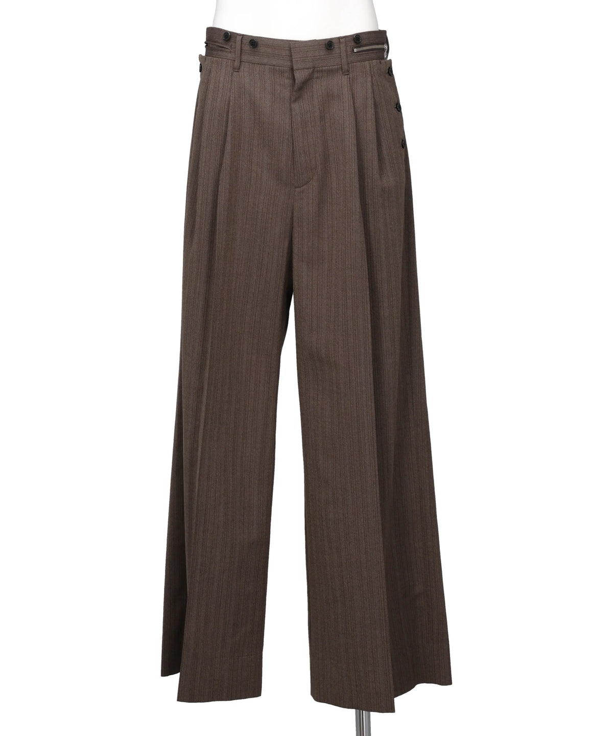 DAIRIKU（ダイリク）"BILLY" STRIPE SAILOR SUPER WIDE SLACKS