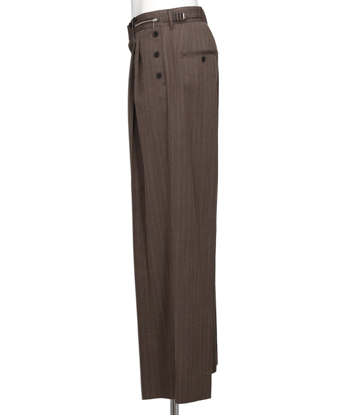 "BILLY" STRIPE SAILOR SUPER WIDE SLACKS