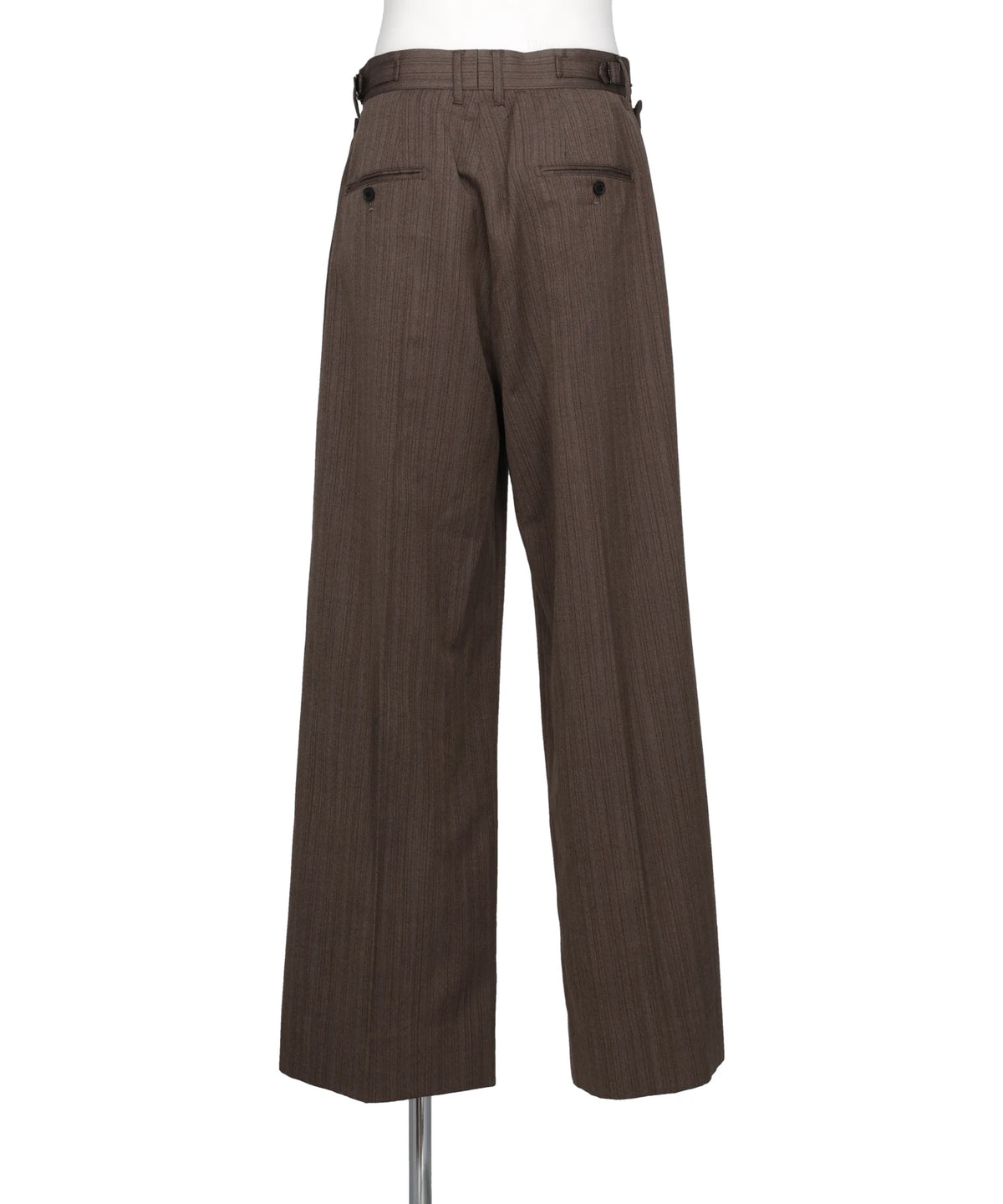 "BILLY" STRIPE SAILOR SUPER WIDE SLACKS