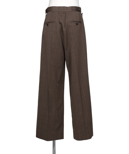 "BILLY" STRIPE SAILOR SUPER WIDE SLACKS