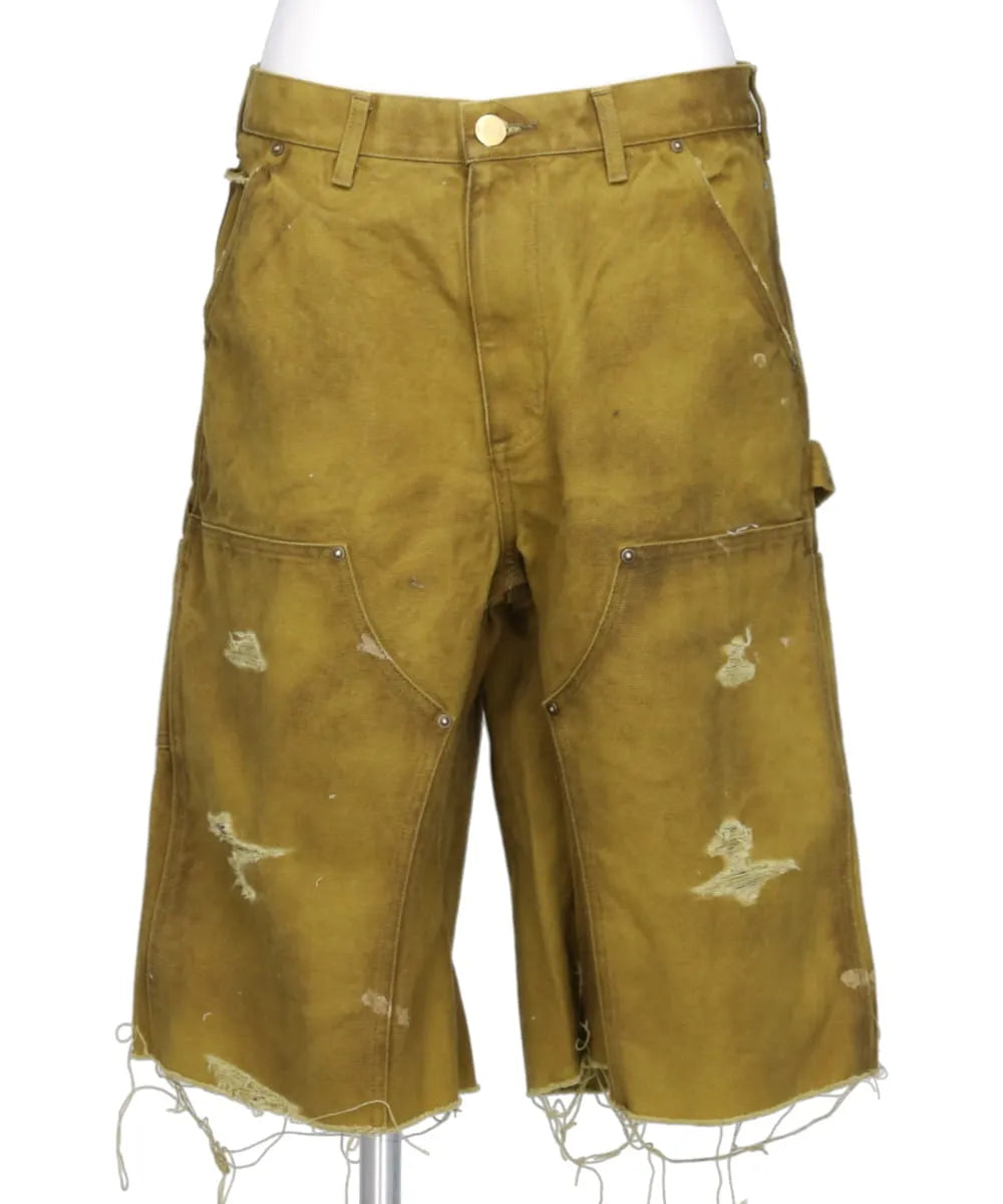 BORO DUCK PAINTER WIDE BERMUDA PANTS