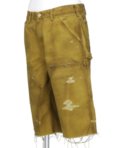BORO DUCK PAINTER WIDE BERMUDA PANTS