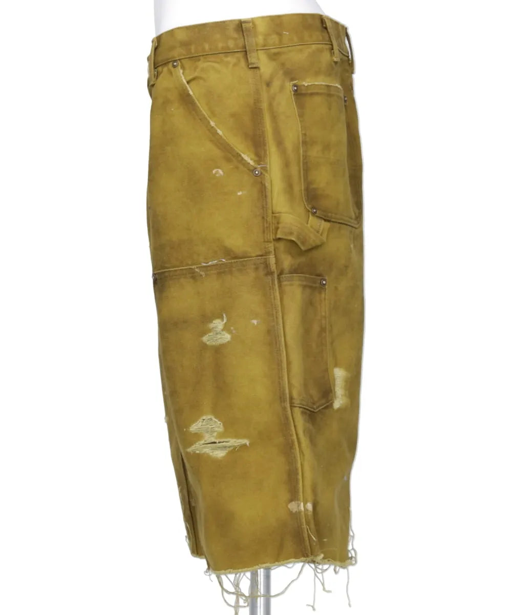 BORO DUCK PAINTER WIDE BERMUDA PANTS