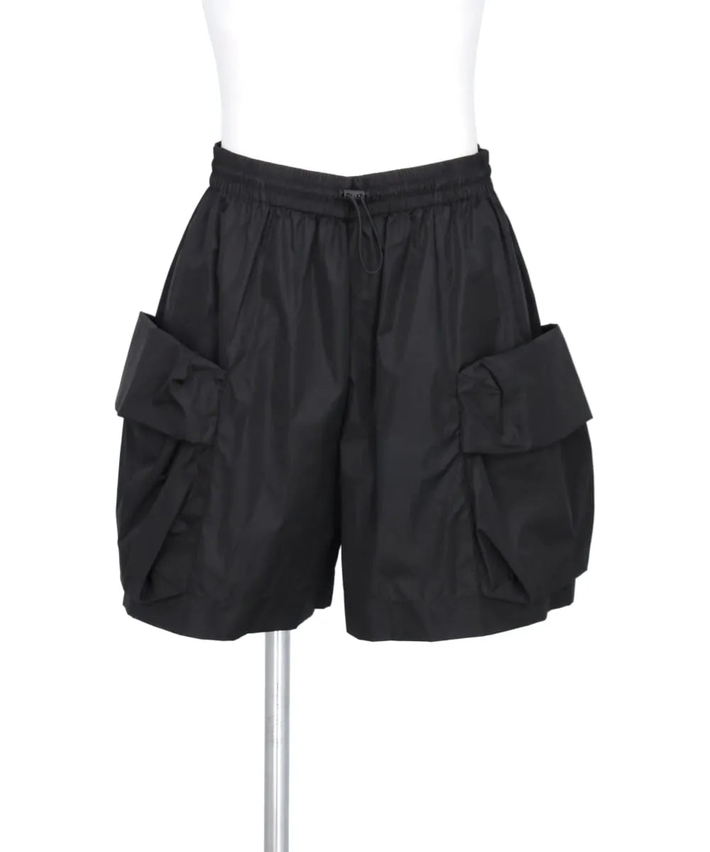 CARGO FLAP POCKET DRAWSTRING SHORTS