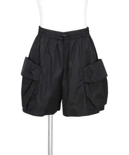 CARGO FLAP POCKET DRAWSTRING SHORTS