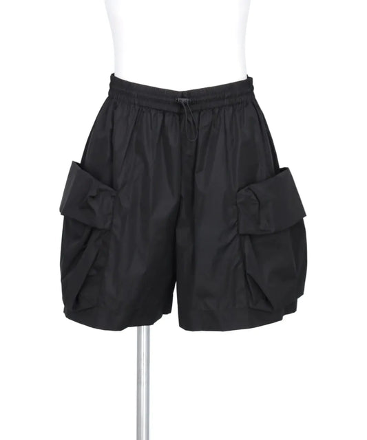 CARGO FLAP POCKET DRAWSTRING SHORTS