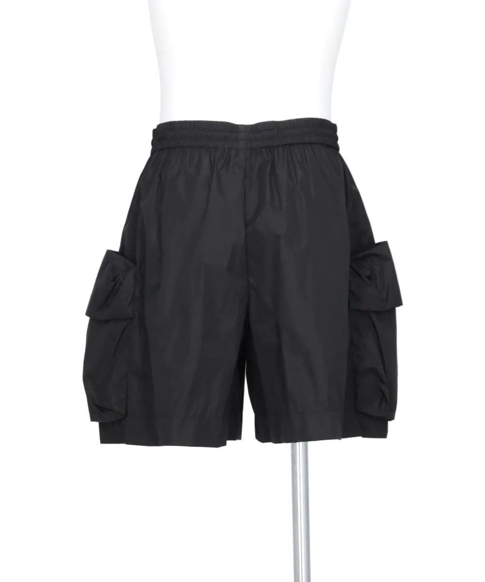 CARGO FLAP POCKET DRAWSTRING SHORTS