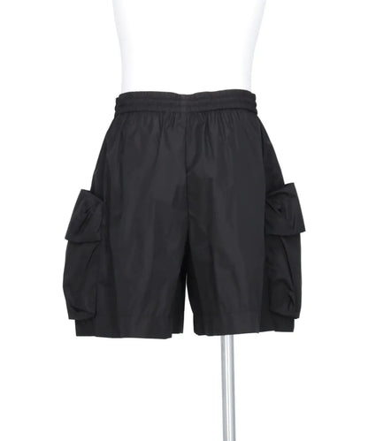 CARGO FLAP POCKET DRAWSTRING SHORTS