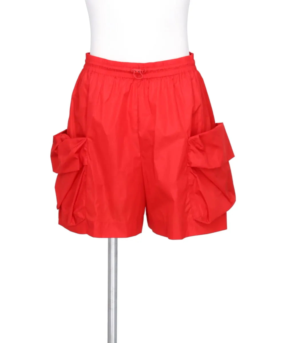 CARGO FLAP POCKET DRAWSTRING SHORTS