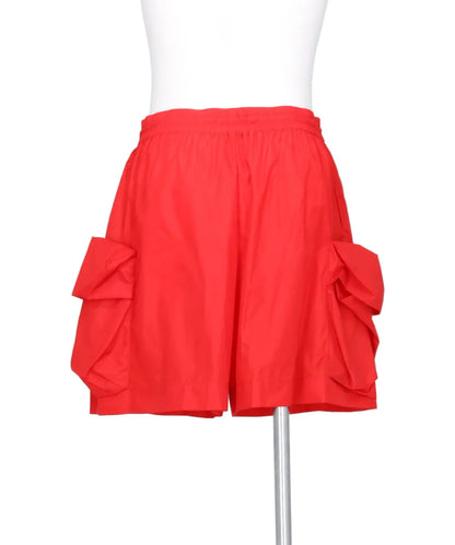 CARGO FLAP POCKET DRAWSTRING SHORTS