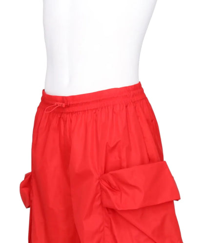 CARGO FLAP POCKET DRAWSTRING SHORTS