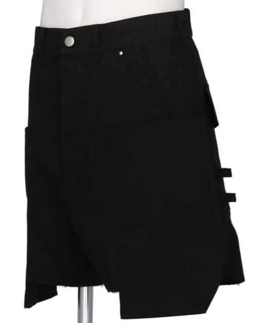 STEFAN CARGO SHORTS - BLACK