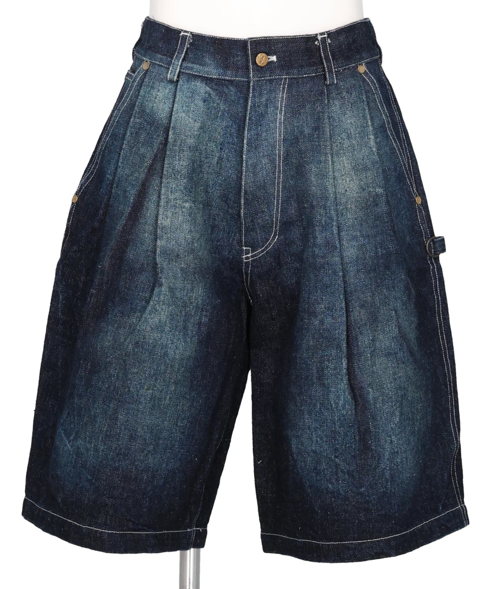 BLEACHED MINOR SHORTS