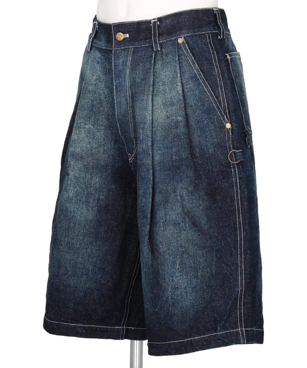 BLEACHED MINOR SHORTS