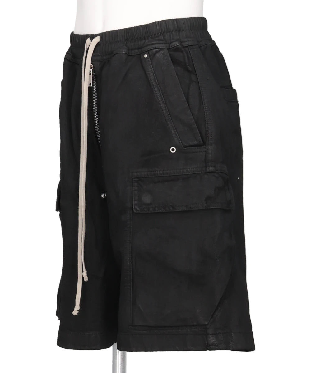 CARGOBELA SHORTS - BLACK WAX