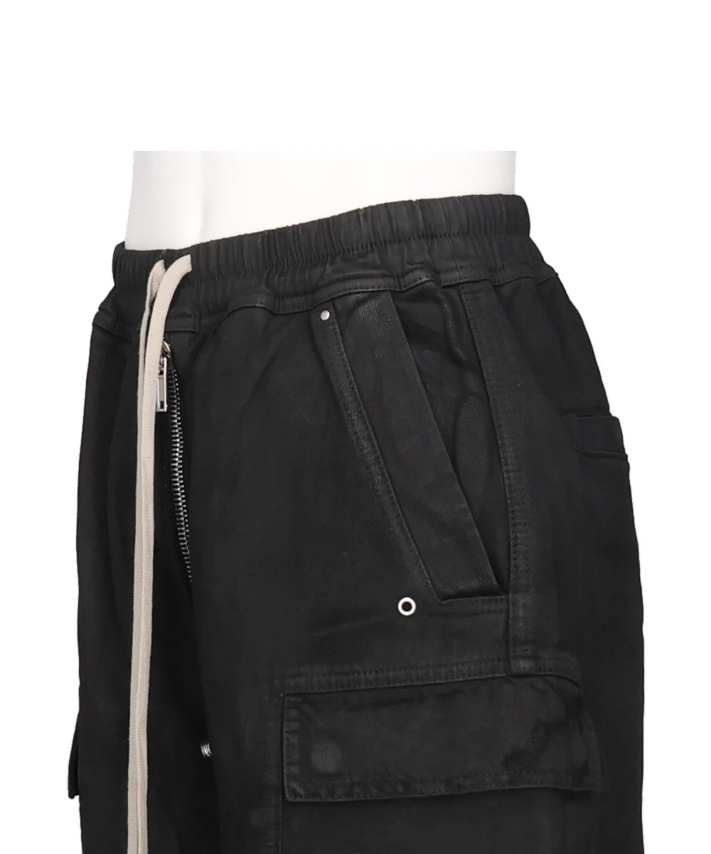 CARGOBELA SHORTS - BLACK WAX
