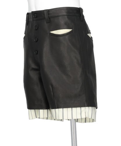 LEATHER SHORTS