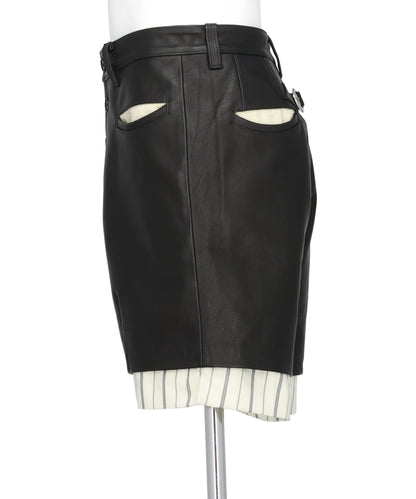 LEATHER SHORTS