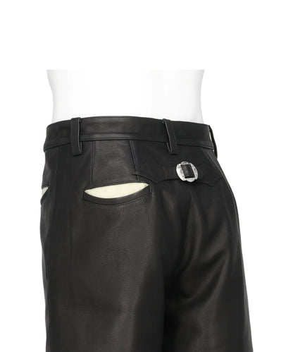 LEATHER SHORTS