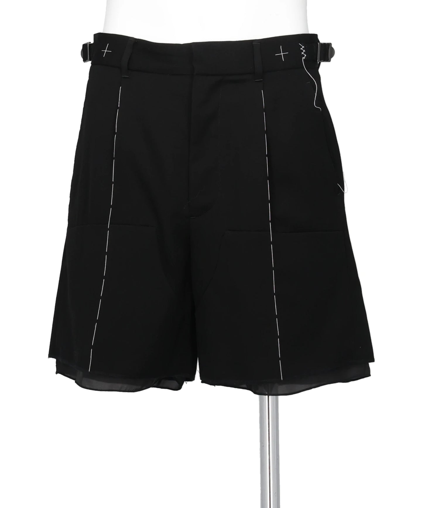 DAIRIKU(ダイリク) 2026SS DOUBLE-KNEE LAYERED HALF SLACKS 26SS-B3