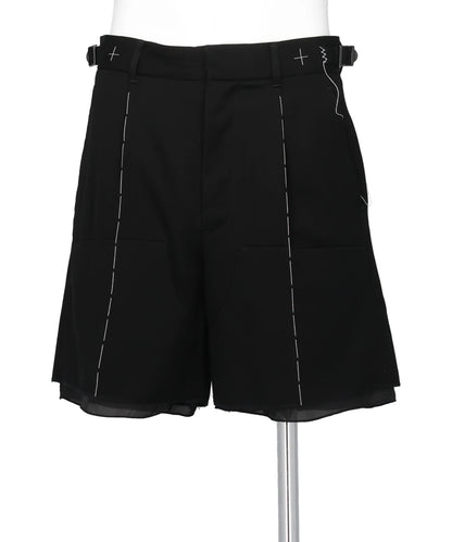 DAIRIKU(ダイリク) 2026SS DOUBLE-KNEE LAYERED HALF SLACKS 26SS-B3