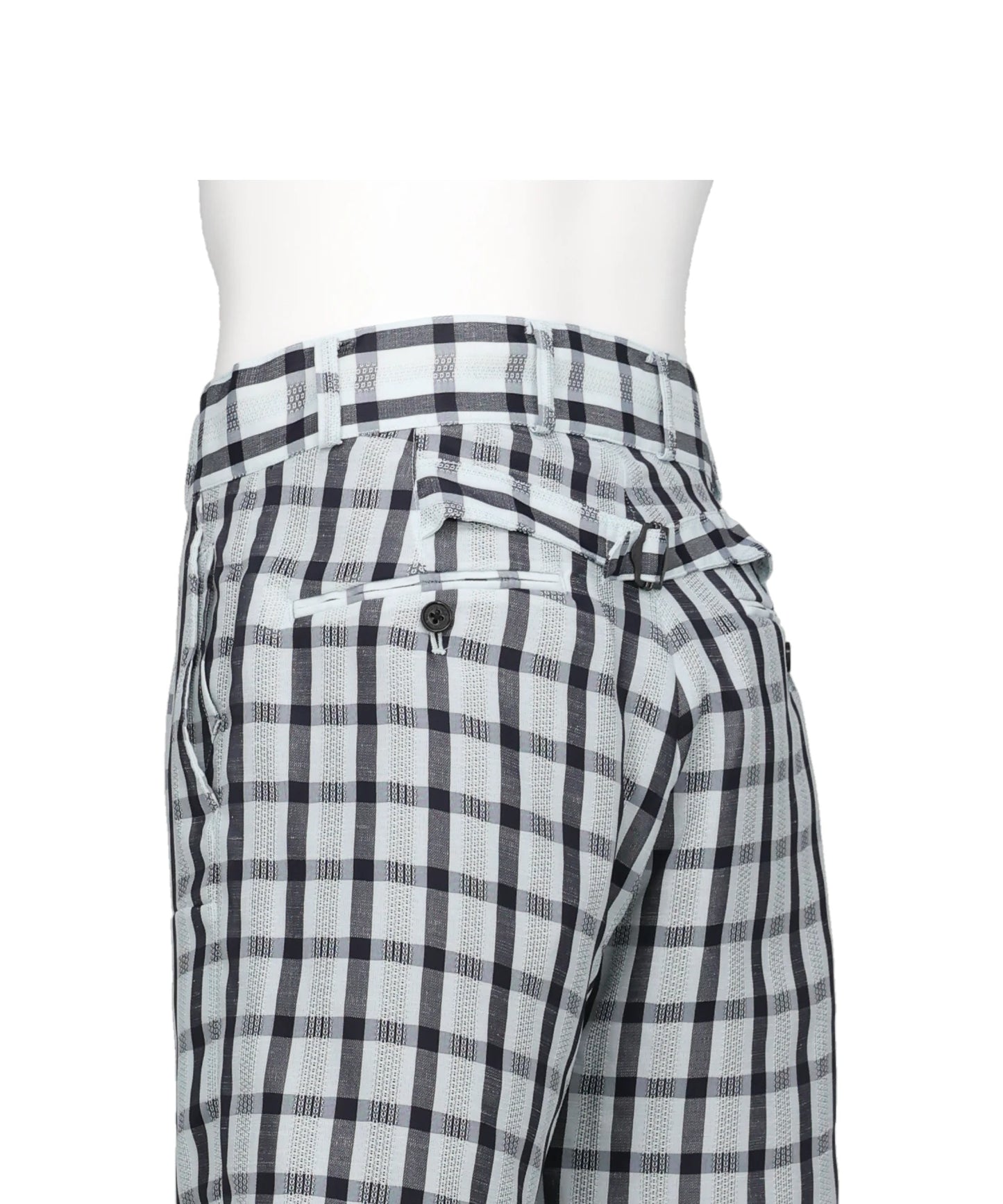 "LENO WEAVE" PAINTER HALF PANTS