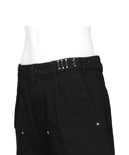 CHINO HALF PAINTER PANTS